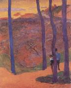 Paul Gauguin Blue Trees (mk07) France oil painting artist